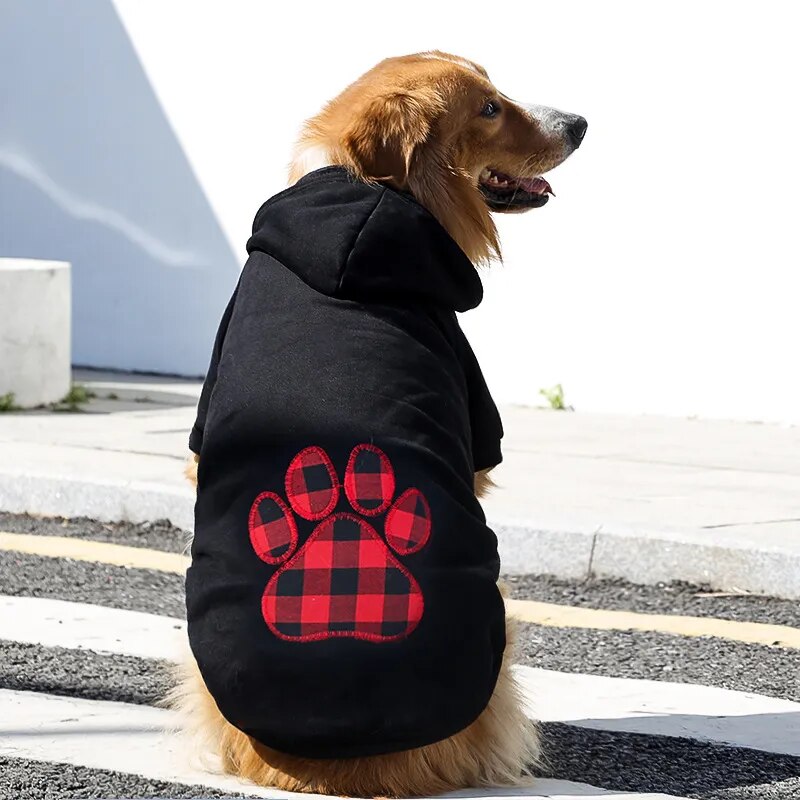 Dog Golden Retriever Hoodie Clothes For Dogs Winter