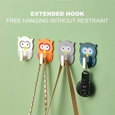 Owl Hook Wall Storage Key Hanging