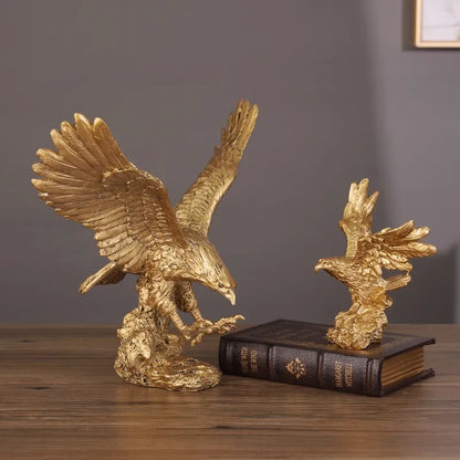 Native Wings Eagle Statue Resin Ornament