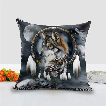 Native Polyester 3D Print Pillowcases Sofa Cover