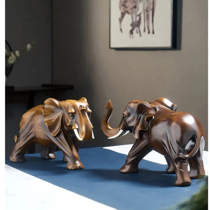 Elephant Resin Statue