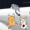 3 Items Funny Pet Cat Car Sticker