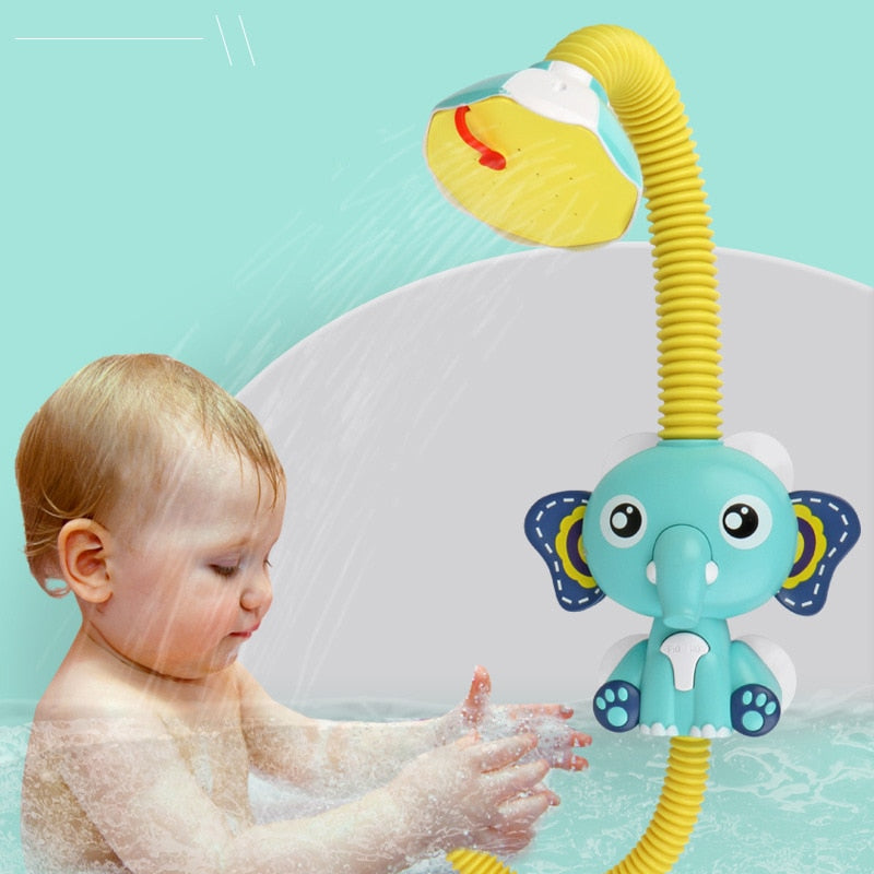 Elephant Shower Electric Water Spray Toy