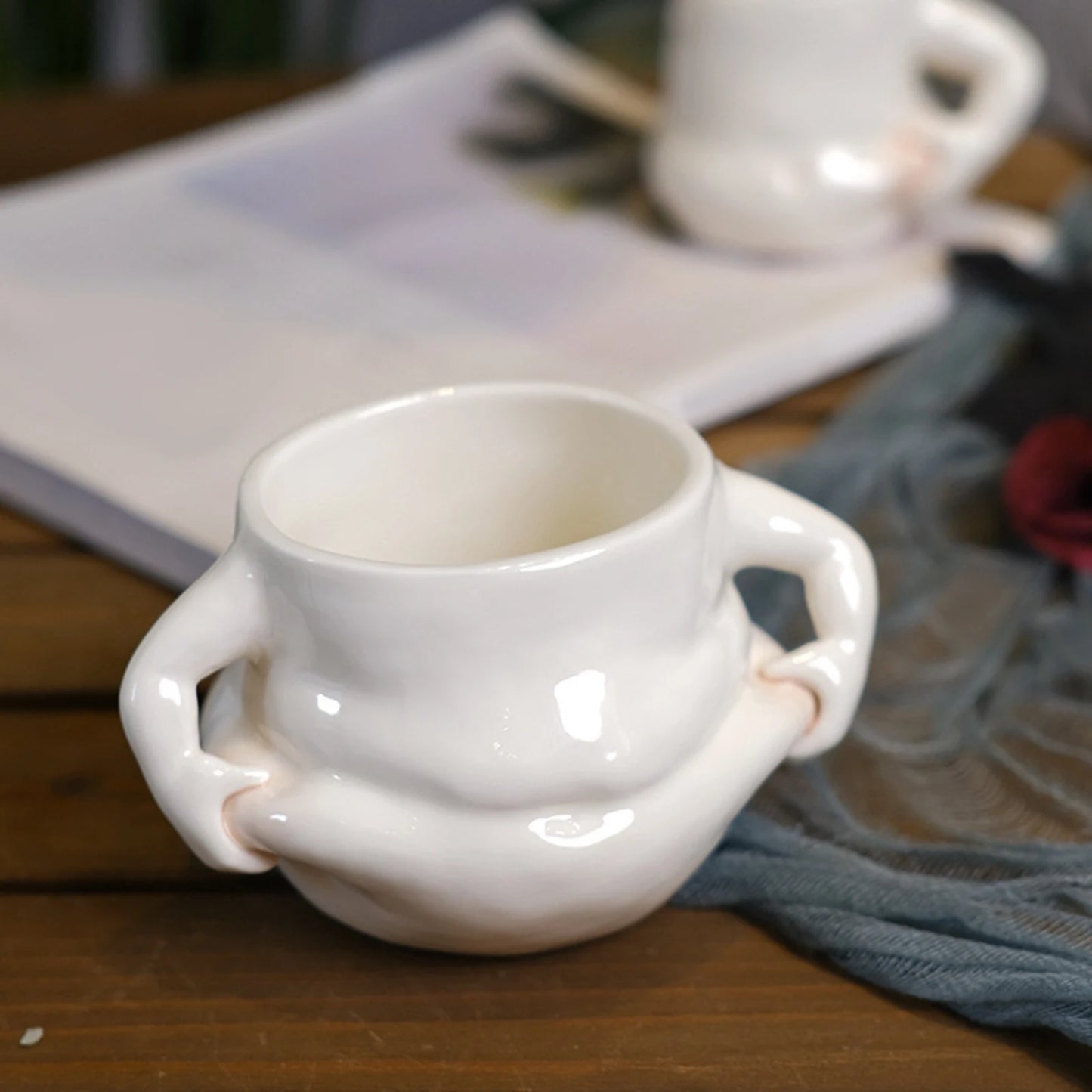 Fat Belly Cup Ceramic Coffee Mug