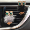 Crystal Owl Car Air Freshener Car Perfume