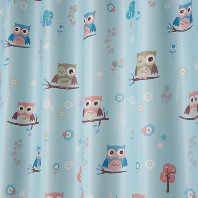 Owl Printing Pattern Window Drapes