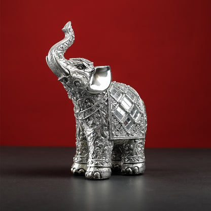 Elephant Statue Sculpture Figurine Resin