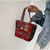 Owl Tote Bag Shoulder Bag Folding