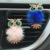 Crystal Owl Car Air Freshener Car Perfume