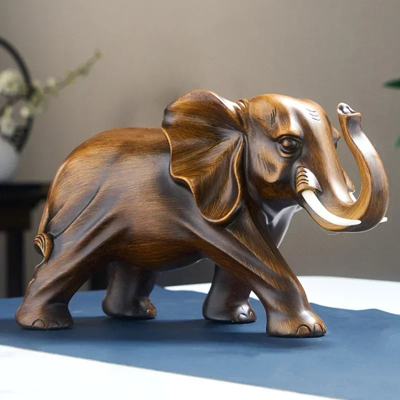 Elephant Resin Statue