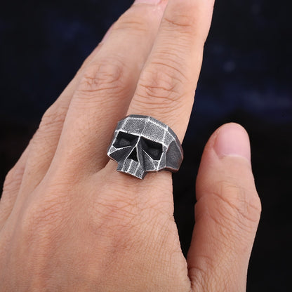 Vintage Skull Ring Stainless Steel