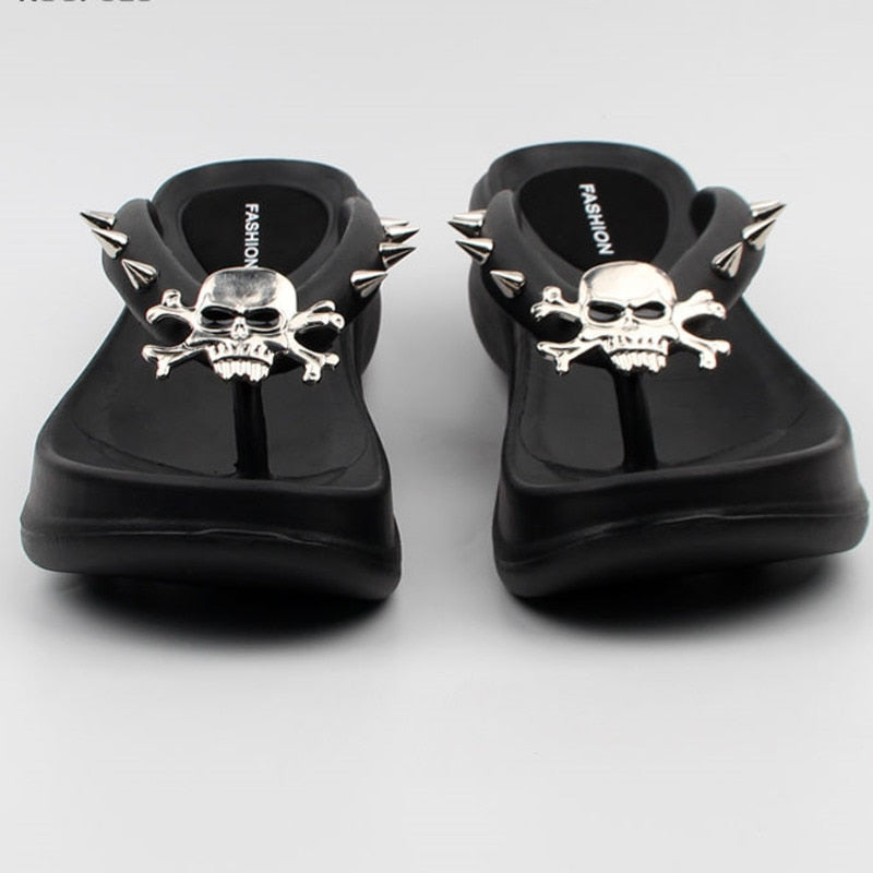 Fashion Gothic Skull Non-slip Sandals