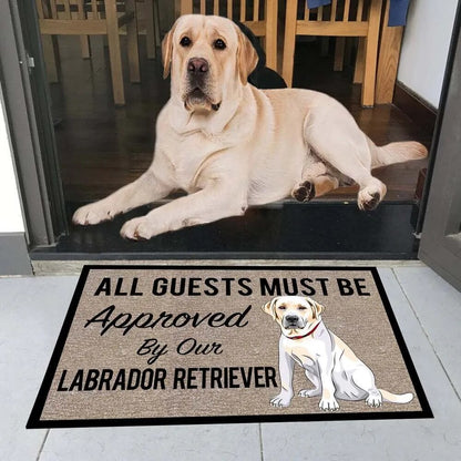 Dog Golden Retriever Doormat Non Slip Carpet