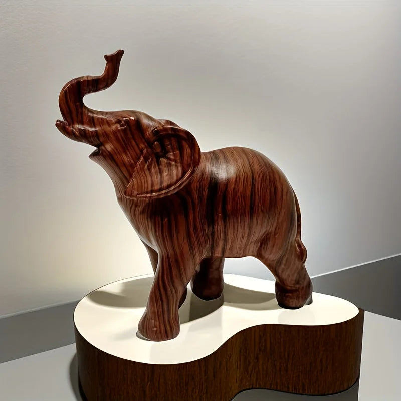 Elephant Sculpture Statue Resin