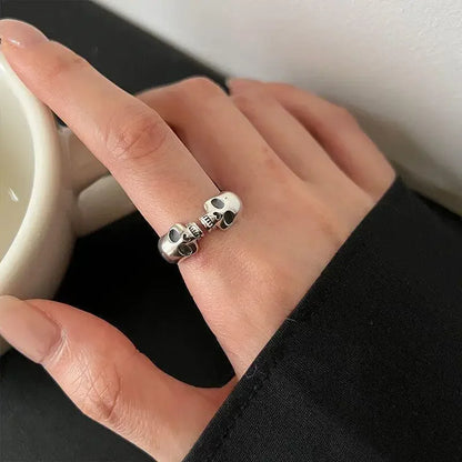 Skull Opening Adjustable Size Ring