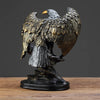 Native Eagle Bronze Resin Statue