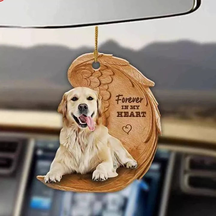 Dog Wing Hanging Ornament Car Rear View Mirror