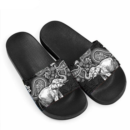 Elephant Print Slippers Non-slip