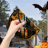 Halloween Cat PVC Window Glass Stickers Glue Free