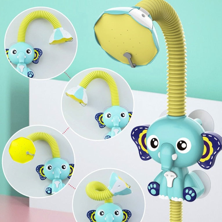 Elephant Shower Electric Water Spray Toy