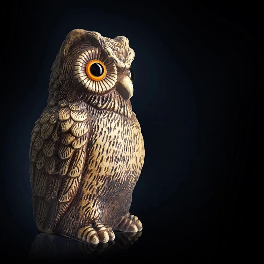 Owl Figurines Statue Sculpture Resin