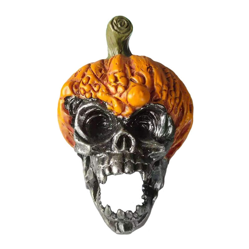 Evil Pumpkin Skull Halloween Pumpkin Ornaments