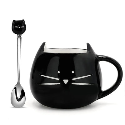 Cartoon Cat Mugs Coffee Cup