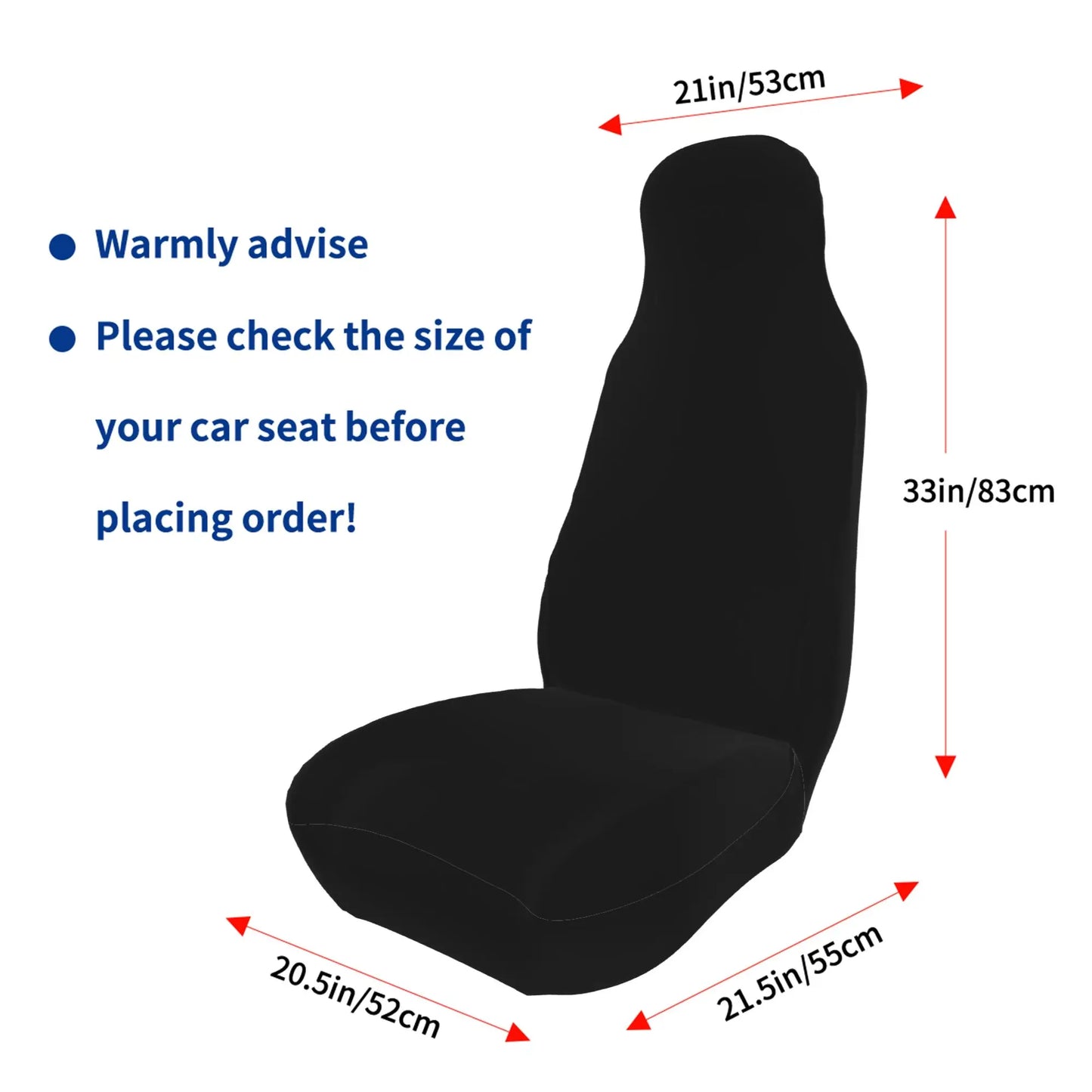 Elephant Flowers Pattern Seat Cover Full Set 2 Pack  Car Accessories