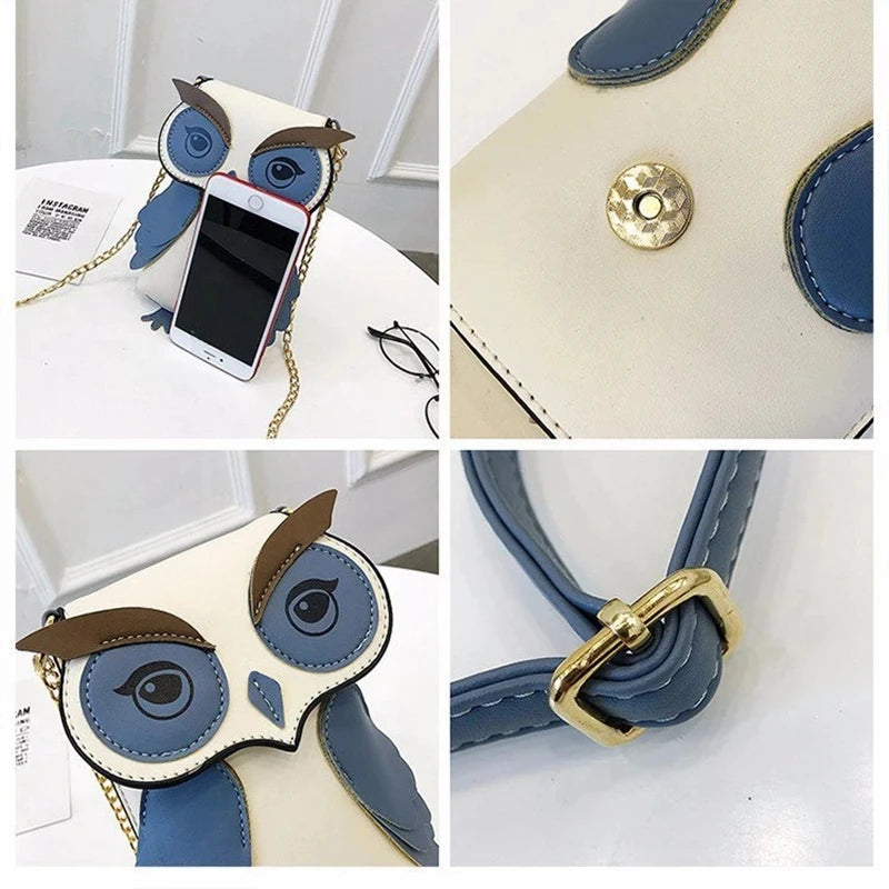 Owl Shaped Cute Shoulder Bag