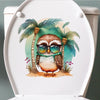 Owl Cartoon Wall Sticker