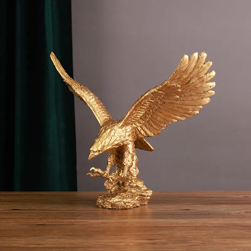 Native Wings Eagle Statue Resin Ornament