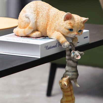 Cats Resin Sculptures Statue