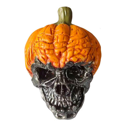 Evil Pumpkin Skull Halloween Pumpkin Ornaments