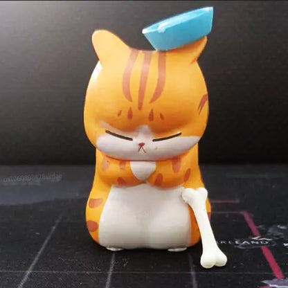 Kawaii Cute Cat Doll Ornaments Figures Statue