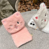 Cat Warm Plush Soft Phone Case