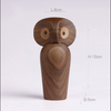 Owl Figurines Miniature Woodcraft