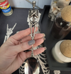 Stainless steel skull fork and spoon knife