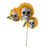 Skull Sunflower Home Decoration