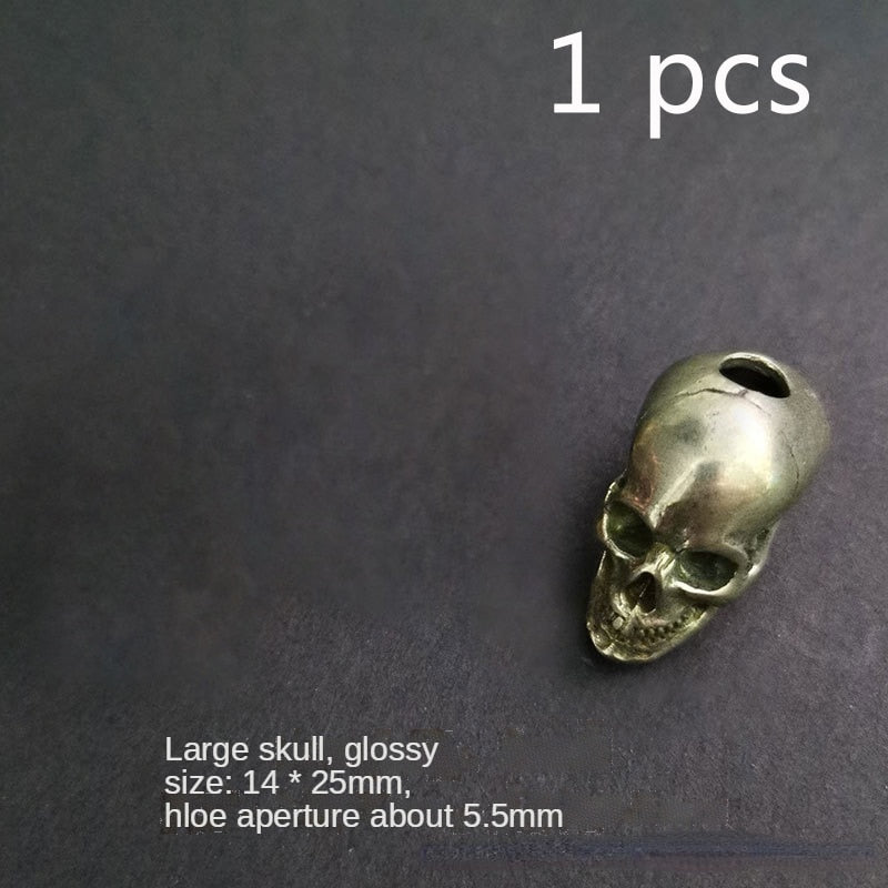 Skull Beard Loose Tube Rings