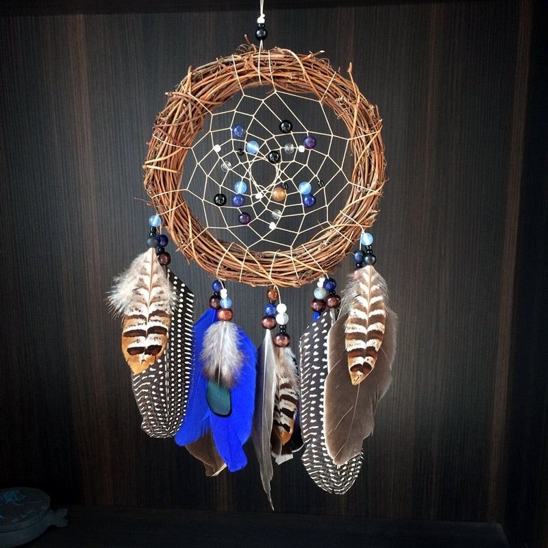 Handmade Native Indian Dream Catcher Car Decoration Ornament