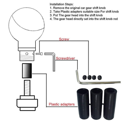 Skull Gear Shift Knob Car Accessories