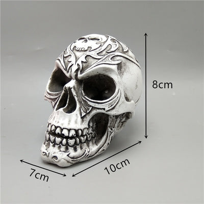 Silicone Mold 3D Skull Gypsum Chocolate Candle Soap