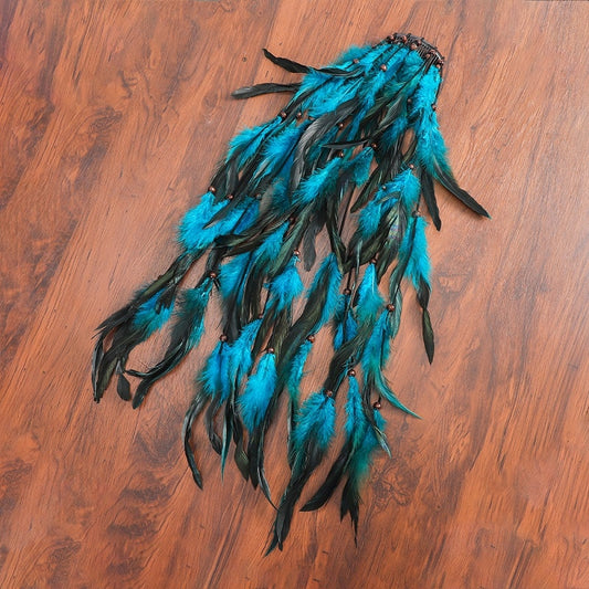 Native Bohemian Feather Headbands Hair