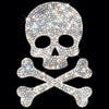 Skull Rhinestone Crystal Decals Stickers on Car Accessories