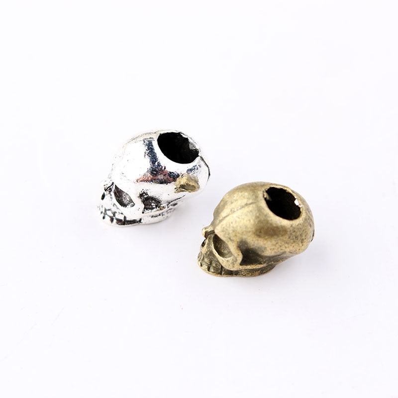 Skull Beard Loose Tube Rings