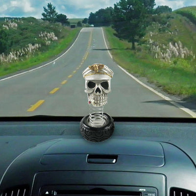 Skull Head Military Car Decoration