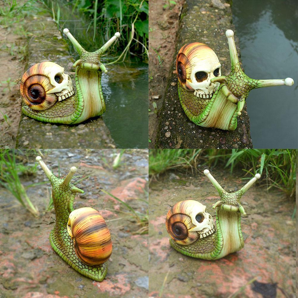 Cute Snail Skull Home Decoration