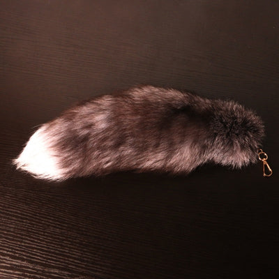 Cute Wolf Fur Keychains