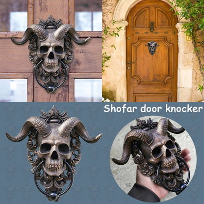 Skull Hanging Door Knocker Home Decoration