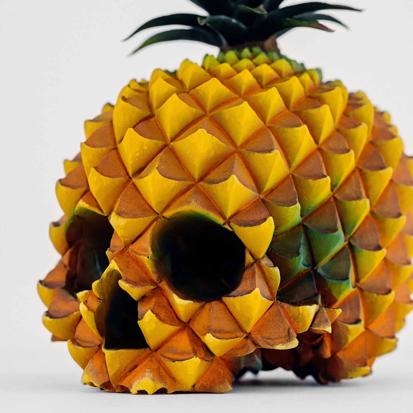 Resin Skull Pineapple Storage Figurines Home Decoration